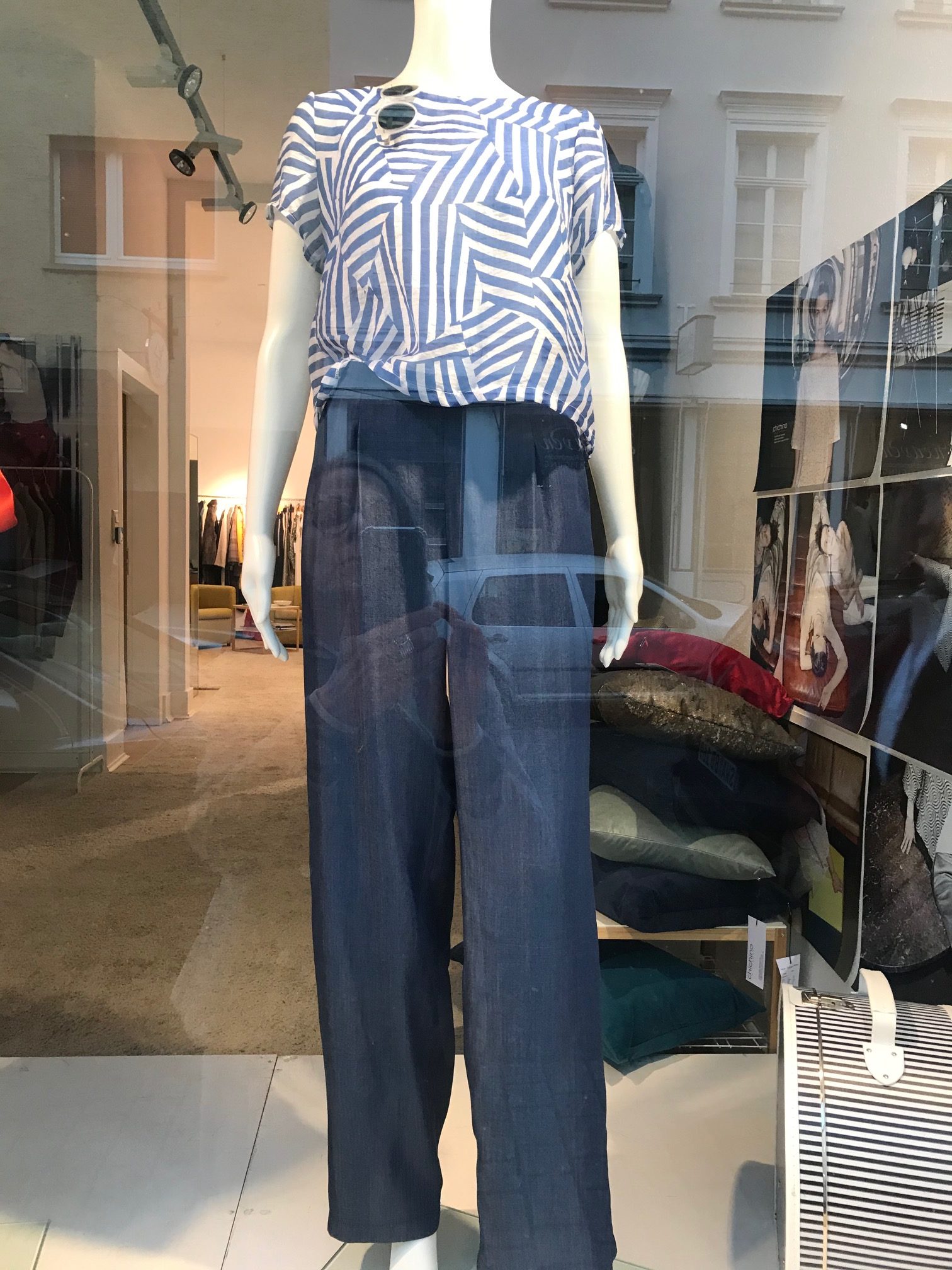 weichfliessende Hose und Top chichino