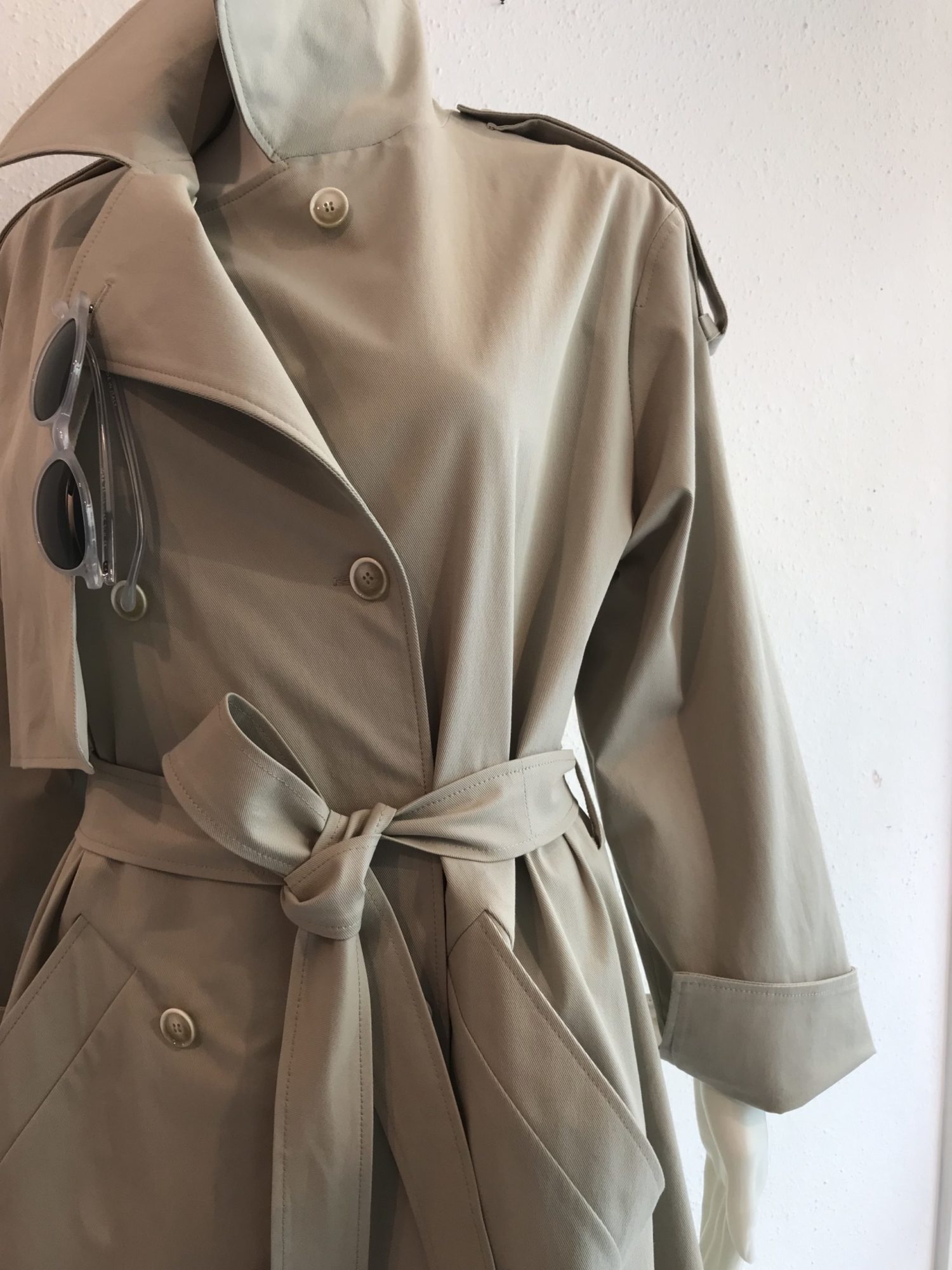 chichino SS21 trench detail