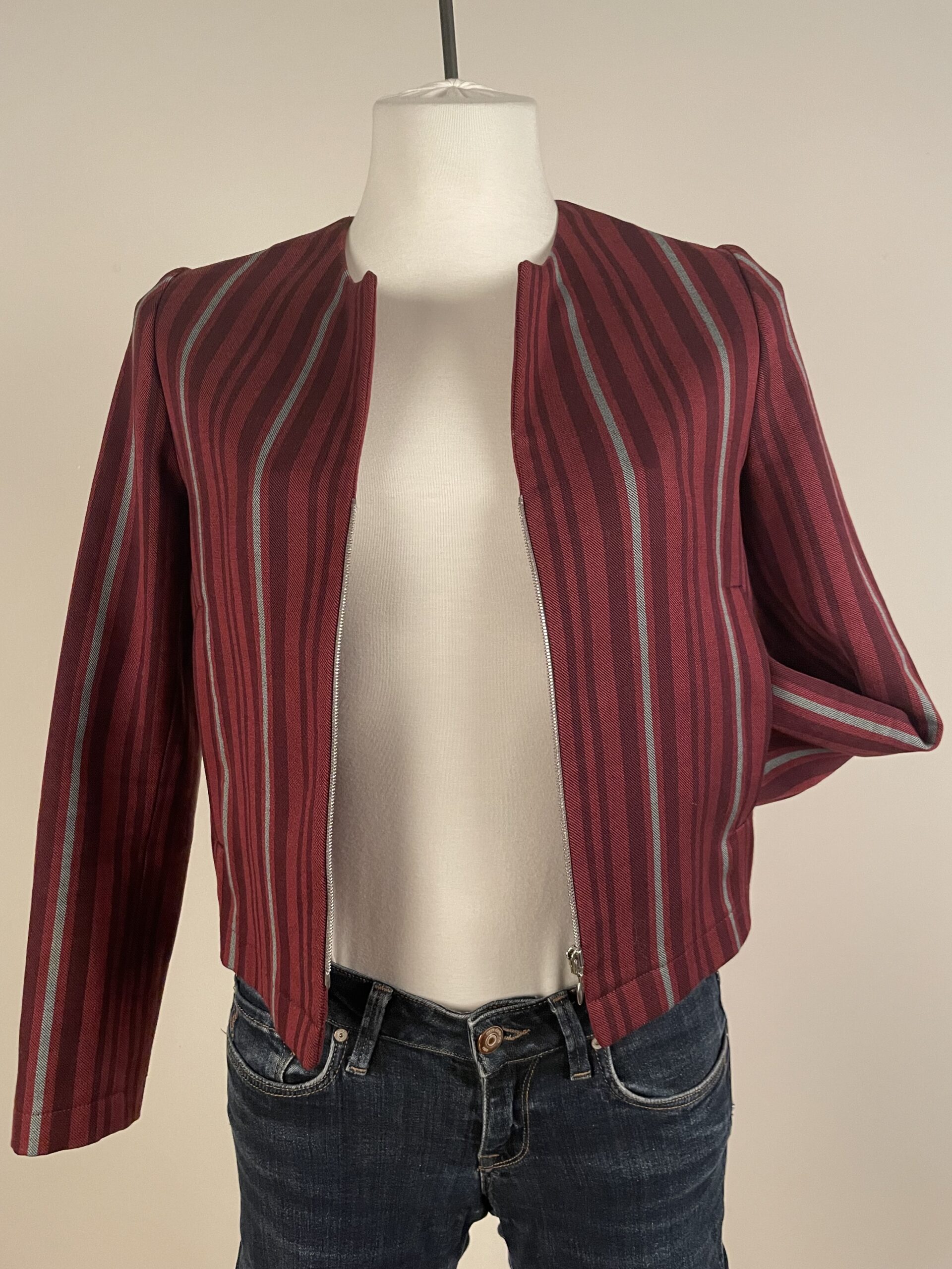 chichino cardigan 06 streifen bordeaux chichino cardigan 06 streifen bordeaux