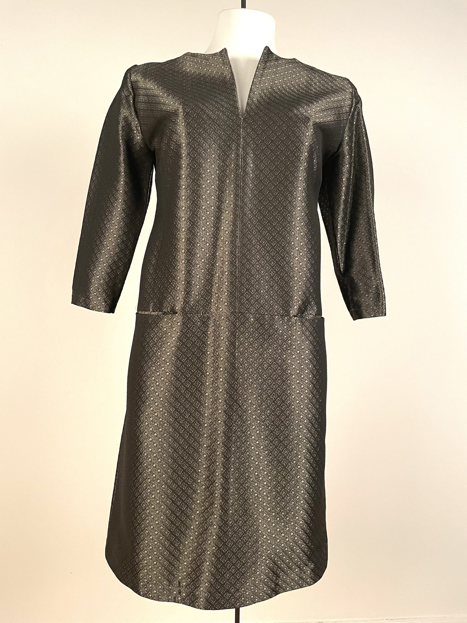 chichino kleid metallic