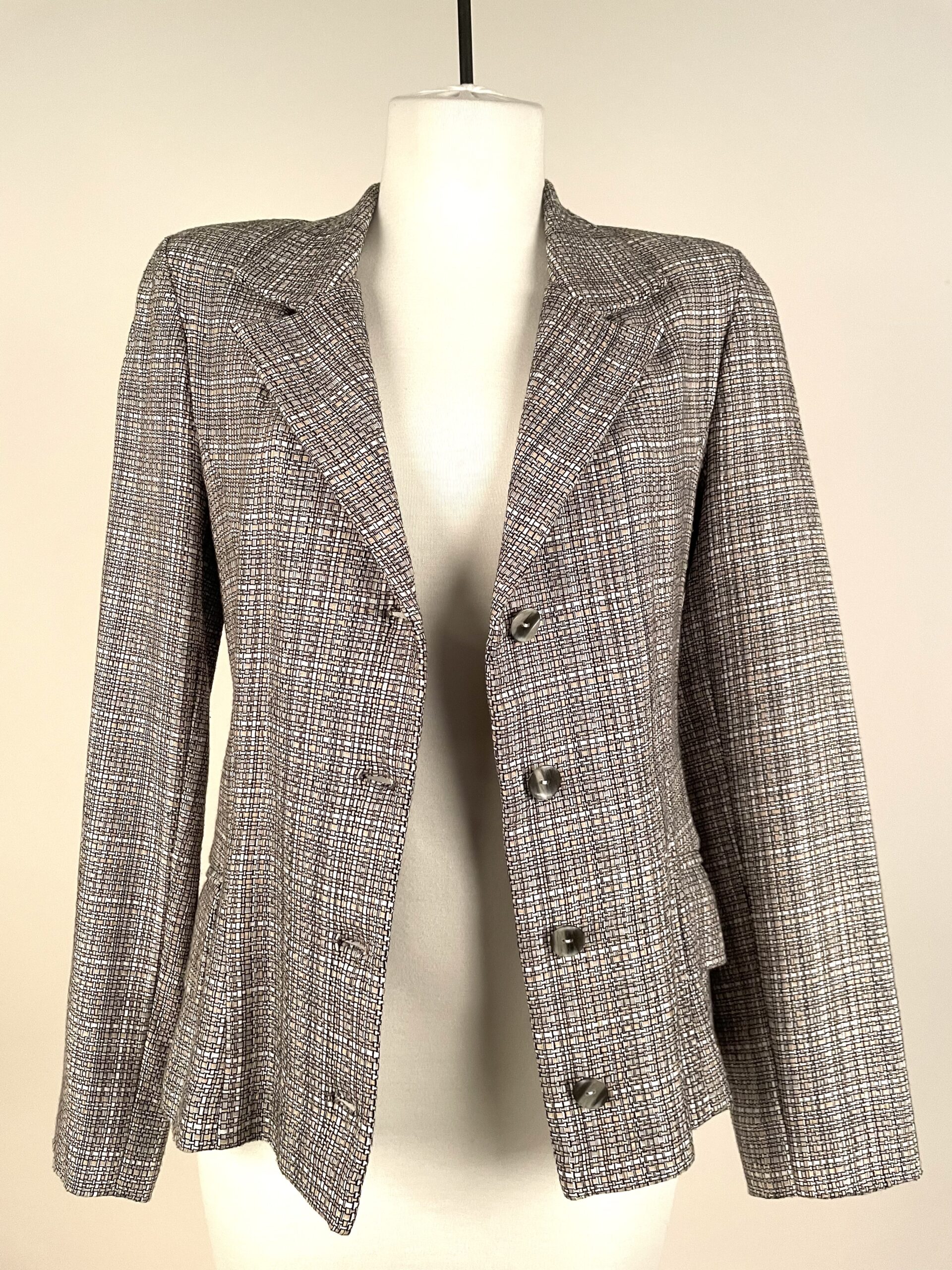 chichino blazer 04 kariert offen chichino blazer 04 kariert offen